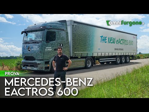 Mercedes-Benz Trucks eActros 600, the electric truck from the STAR brand, put to the road test.