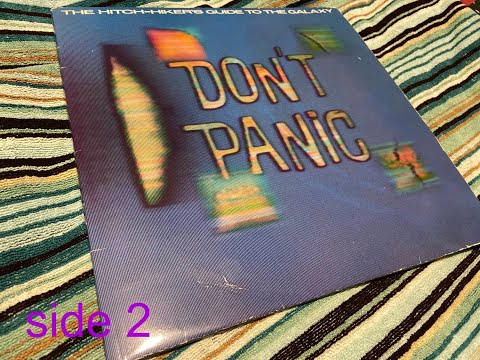 Hitch Hikers Guide to the Galaxy 1979 side 2