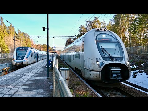 Spring on the Swedish Railway part 37 - Trains in Bålsta
