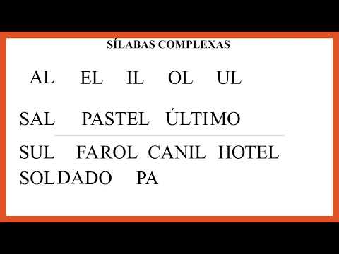 Sílabas Complexas AL EL IL OL UL