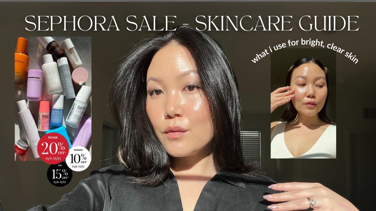 SEPHORA SALE SKINCARE | Best of 2024 in Every Category | Korean Skincare, Sensitive Skin Glow Makers