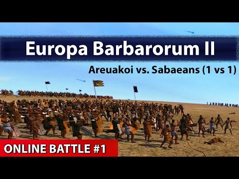 EBII Online Battle #1 w/ Commentary — Celtic Iberians vs. Sabaean Arabs