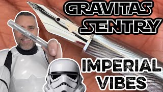 The Gravitas Sentry Has Serious Stormtrooper Energy ⚪ - Fountain Pen Review ✒️