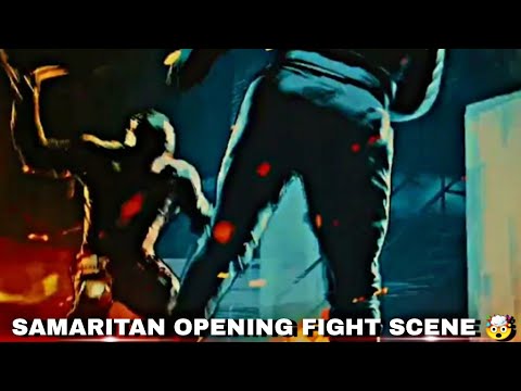 Opening Fight Scene 🤯 SAMARITAN MOVIE (2022) 🤯😱.