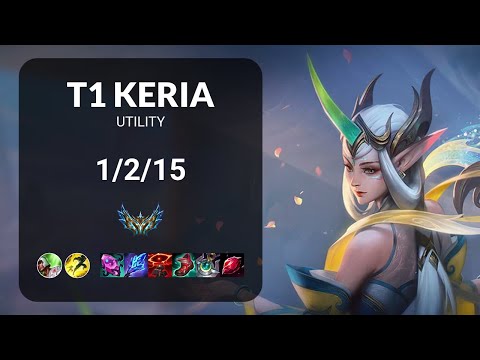 T1 Keria Soraka vs Bard UTILITY - KR  Patch 13.16