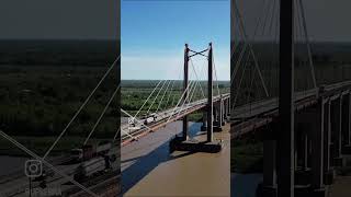 Ponte sobre o Rio Paraná #upserra #sobreamigosecaminhos #uplagos