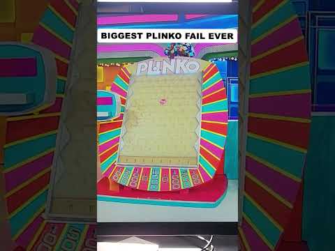 Biggest Plinko Fail on The Price Is Right #shorts