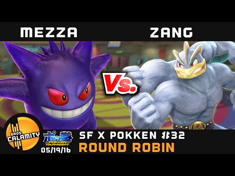 SFxP #32 | Mezza (Gengar) vs Zang (Machamp) - Round Robin - Pokkén