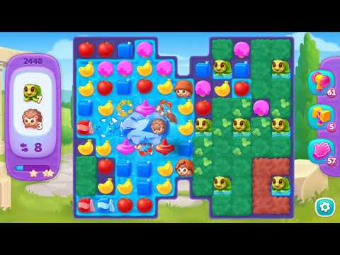 Wildscapes level 2448 🐼 Playrix 👋😘✌️ HD