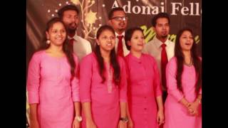gaau chala naachu chala | Hindi Christmas Song | Adonai  Choir Group