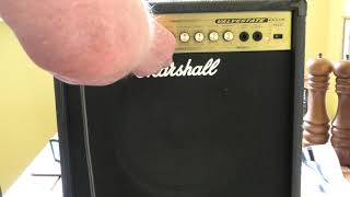 Video thumbnail for Demonstrating the Marshall  Valvestate VS30R amplifier by Paul Briden