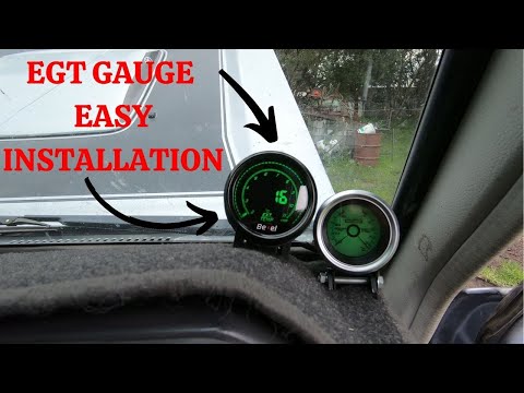 Installing An EGT Gauge On A 79 Series Toyota Landcruiser