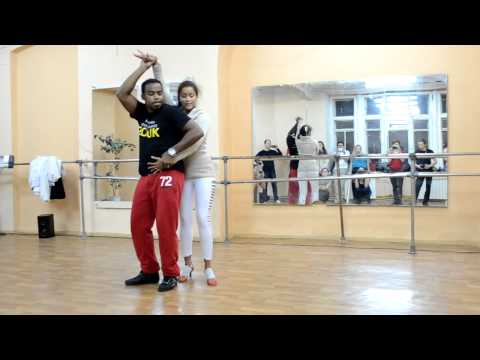 Carlos & Fernanda da Silva zouk demo - moves to impress @ February Zouk School Kiev