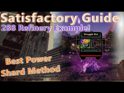 Power Shard Allocation Tips | Megamodular Ingot Refinery | Satisfactory Megabase Guide