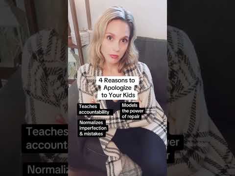 Should Parents Say I’m Sorry? 😓 Motherhood Parenting Anxiety MamaZen App