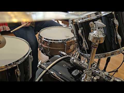 Snares - Dunnett Classic 6.5x14 Model 2N Bronze Snare Drum image 8