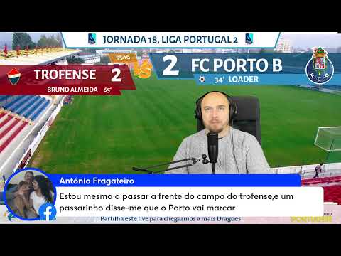 🔵🔴 𝐂𝐃 𝐓𝐫𝐨𝐟𝐞𝐧𝐬𝐞 𝐱 𝐅𝐂 𝐏𝐨𝐫𝐭𝐨 𝐁 🔵⚪️ | Liga Portugal 2 | 18ª Jornada