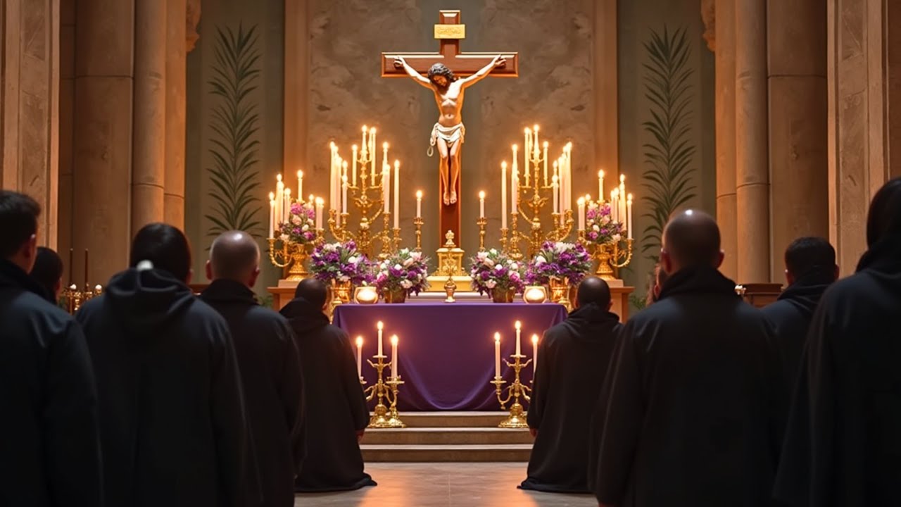 Sacred Gregorian Chants – Monastic Hymns of Devotion and Praise to God