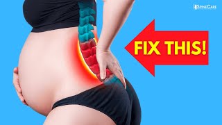 Safe Pregnancy Exercises for Back Pain (NO EQUIPMENT!)