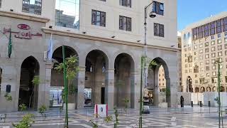 Way from Crowne Plaza hotel to Haram e Masjid e Nabawi - Madinah Munawwarah