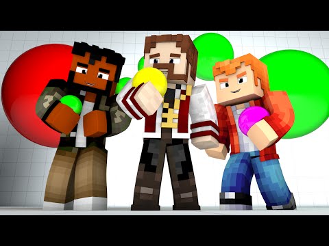 AGAR.IO NO MINECRAFT - QUEM SERÁ A MAIOR BOLA?! (c/ Nioblo e Pokey)
