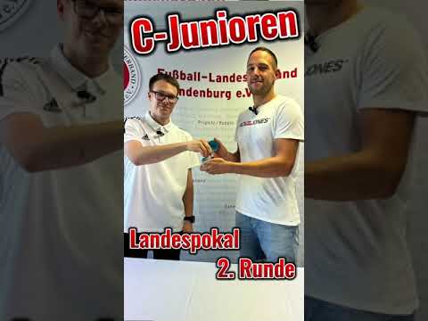 Auslosung Landespokal Brandenburg C-Junioren – 2. Runde