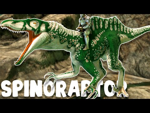 COMO TAMEAR SPINORAPTOR Y TODAS SUS HABILIDADES - ARK: ADDITIONAL CREATURES KAMI CREATIONS