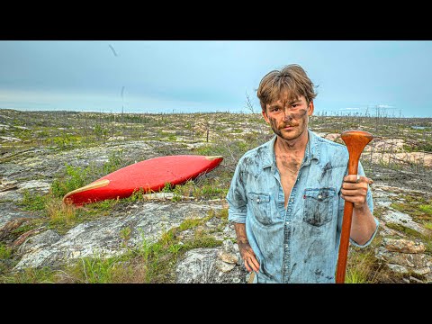 12 Days Alone in Remote Canadian Wilderness - Solo Camping & Fishing