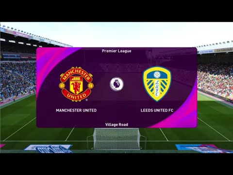 Manchester United vs Leeds United | English Premier League | Highlights | PES 2021
