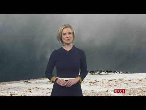 Sarah Keith-Lucas - BBC Weather 13/01/2021 - HD