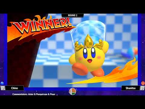 Chino (Water) vs Shunitsu (Wrestler) - Kirby Fighters India Tournament #5
