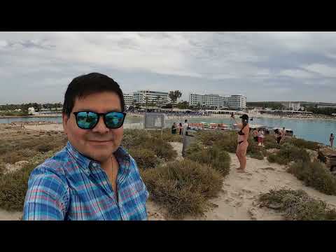Nissi Beach And Sculpture Park - Ayia Napa, Cyprus. May 2025