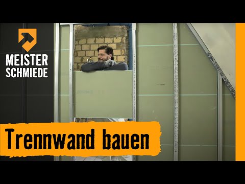 HORNBACH Meisterschmiede - Trennwand bauen