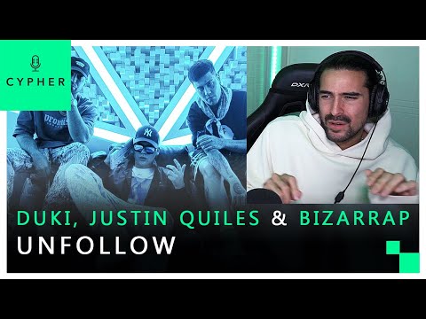 REACCIÓN a DUKI, Justin Quiles, Bizarrap - Unfollow