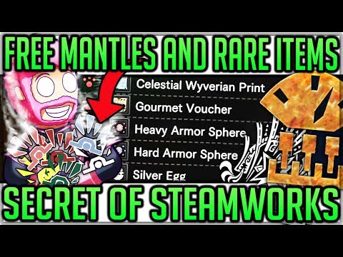 Easy Mantles/Armour Spheres/Rare Items - In Depth Steamworks Guide  - Monster Hunter World Iceborne!