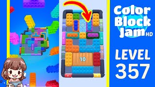 Solution du Niveau 357 de Color Block Jam
