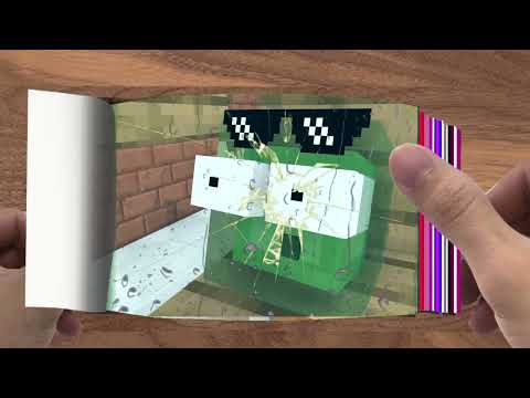 FLIPBOOK   Monster School  THE COOK CHALLENGE WITH CHEF RAMSAY   Minecraft Animation006