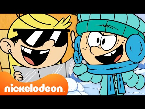 Мой шумный дом | 60 минут отпускного хаоса с семьёй Лауд! ☃️☀️ | Nickelodeon Cyrillic