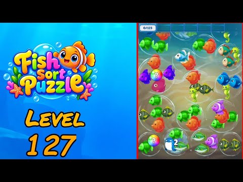 Fish Sort Puzzle Level 127 Walkthrough thumbnail