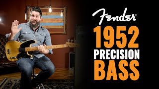 Video thumbnail for 1952 Fender Precision Bass | CME Vintage Gear | Marc Najjar by Chicago Music Exchange
