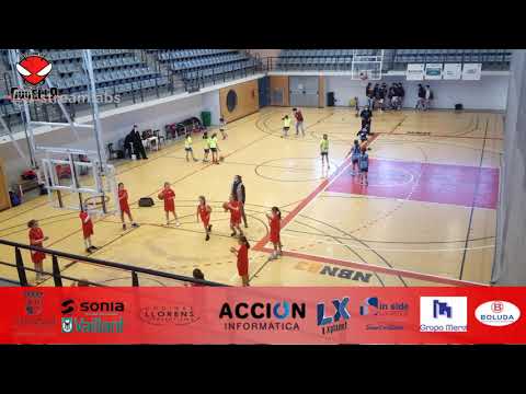 Alevín Femenino Godella - Colegio El Pilar. 19 Diciembre 2020