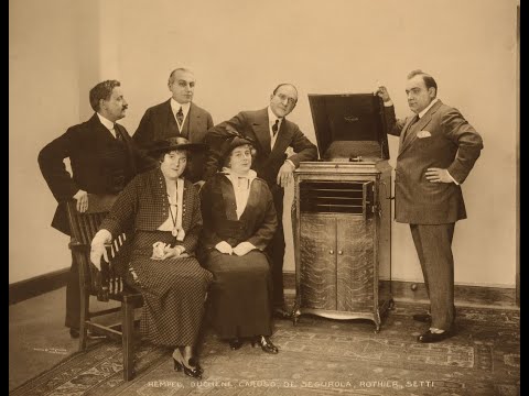 Enrico Caruso, Hempel et. al.= Un ballo in maschera "Amici miei, soldati... La rivedrà nell' estasi"