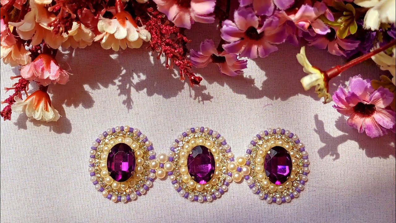 The true border embroidery is only this#diy