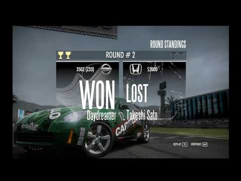Need for speed Shift: "Pro" mode walkthrough #20 - Car battle: 350Z vs S2000