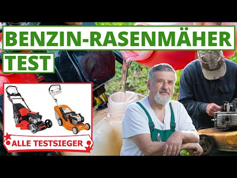 Benzin Rasenmäher Test - DAS sind die BESTEN!