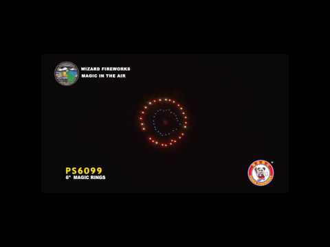 SA150RI14 - 6 INCH SHELL - WIZARD FIREWORKS - PS6099