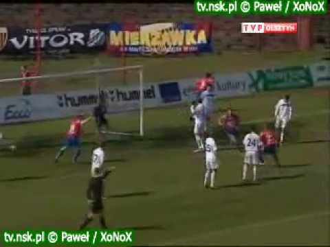 tv.nsk.pl 2012-04-01 Polonia Bytom - Olimpia Elbląg 3-2 (2-0) bramki relacja