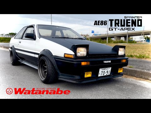 【AE86】TOYOTA sprinter TRUENO GT-APEX 1984  #ae86 #ae86trueno #toyota