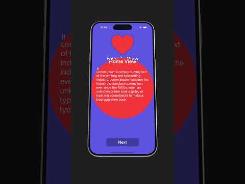 ✨ Seamless SwiftUI Navigation with Animated Transition Effects! 🚀