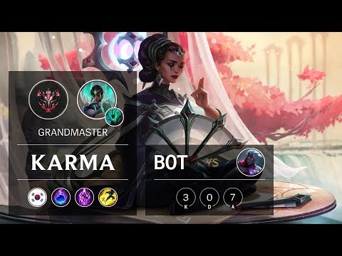 Karma Bot vs Varus - KR Grandmaster Patch 9.24